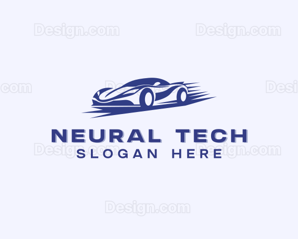 Fast Super Car Auto Logo