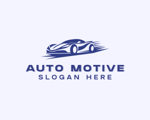 Fast Super Car Auto Logo