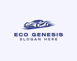 Fast Super Car Auto Logo