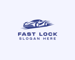 Fast Super Car Auto logo design