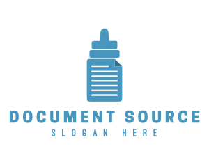 Baby Bottle Document logo