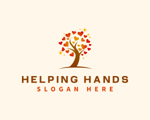 Heart Tree Foundation logo design