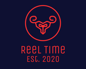 Red Evil Goat logo design