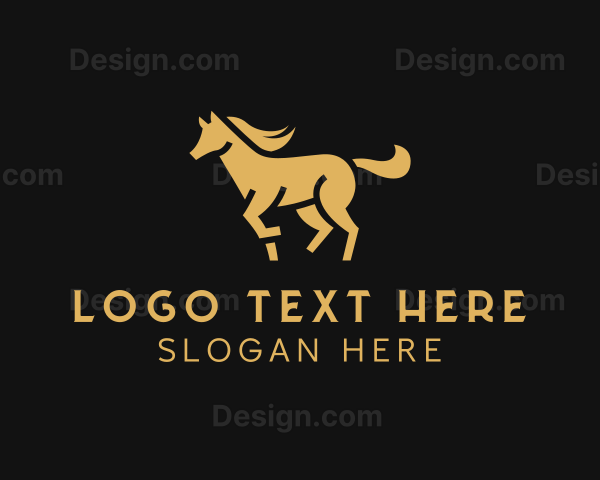 Elegant Horse Stallion Logo