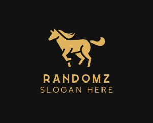 Elegant Horse Stallion logo