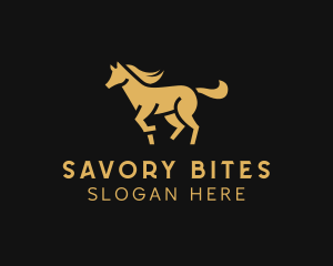 Elegant Horse Stallion logo