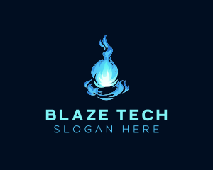 Blazing Fire Ball logo