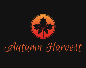 Elegant Maple Leaf logo