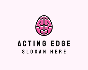 Smart Brain Egg logo design