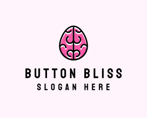 Smart Brain Egg logo design