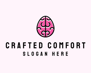 Smart Brain Egg logo design