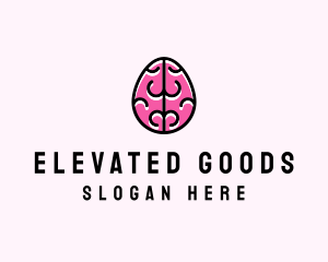 Smart Brain Egg logo design