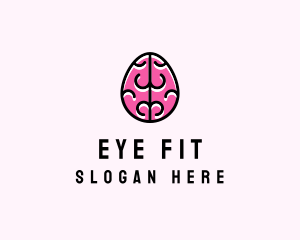 Smart Brain Egg logo design