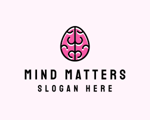 Smart Brain Egg logo design