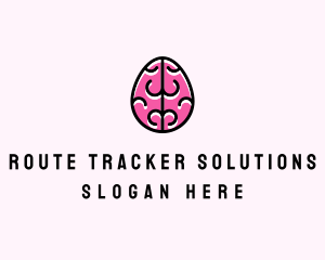 Smart Brain Egg logo design