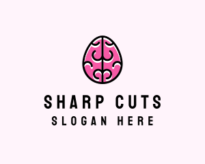 Smart Brain Egg logo design