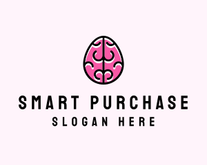 Smart Brain Egg logo design