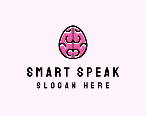 Smart Brain Egg logo design