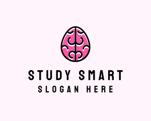 Smart Brain Egg logo design