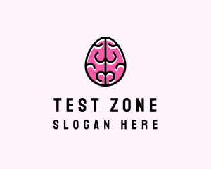 Smart Brain Egg logo design