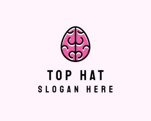 Smart Brain Egg logo design