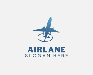 Flying Aircraft Airplane logo