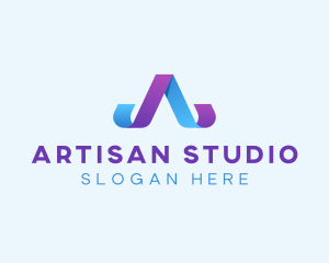 Professional Company Letter A  logo design