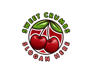 Sweet Cherry Fruit  logo design