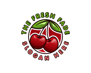 Sweet Cherry Fruit  logo design