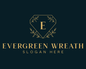 Diamond Floral Jeweler logo design