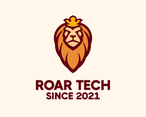 Lion Head King  logo