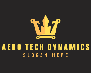 Energy Tech Crown logo design