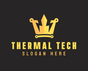 Energy Tech Crown logo design