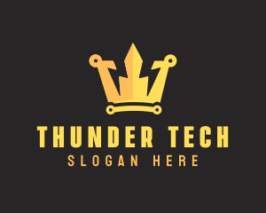 Energy Tech Crown logo design