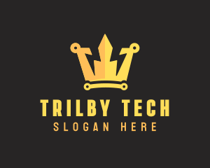 Energy Tech Crown logo design