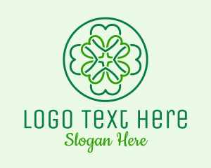 Heart Clover Pattern logo