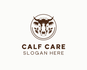 Organic Cow Dairy Farm logo design