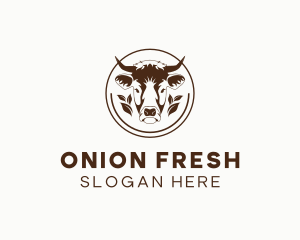 Organic Cow Dairy Farm logo design