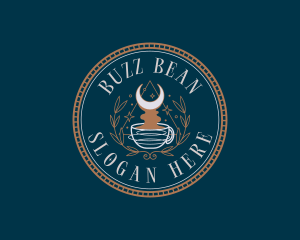 Mystical Coffee Cafe logo design