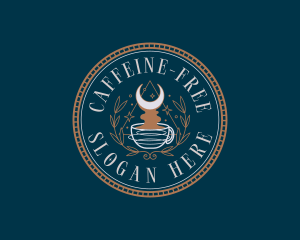 Mystical Coffee Cafe logo design