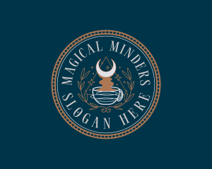 Mystical Coffee Cafe logo design