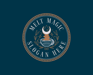 Mystical Coffee Cafe logo design