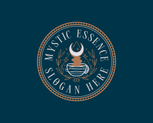 Mystical Coffee Cafe logo design