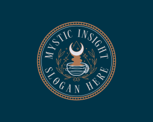 Mystical Coffee Cafe logo design