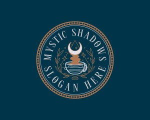 Mystical Coffee Cafe logo design