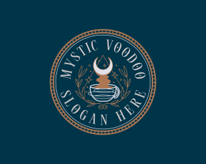 Mystical Coffee Cafe logo design