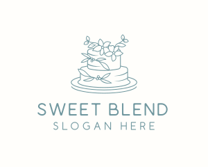 Sweet Cake Dessert logo design