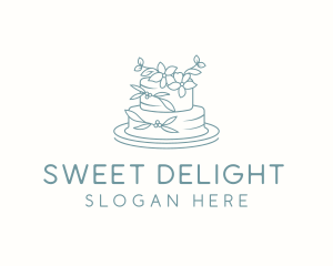 Sweet Cake Dessert logo design