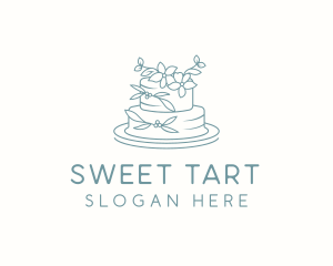 Sweet Cake Dessert logo design