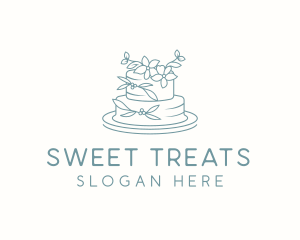 Sweet Cake Dessert logo